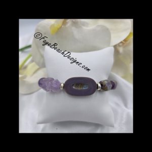 Multi-bead Amethyst Bracelet