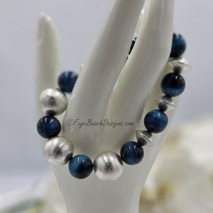 Blue Tiger's Eye Bracelet