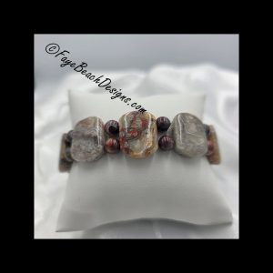 Laguna Lace Agate Bracelet