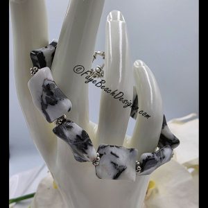 Zebra Marble Bracelet